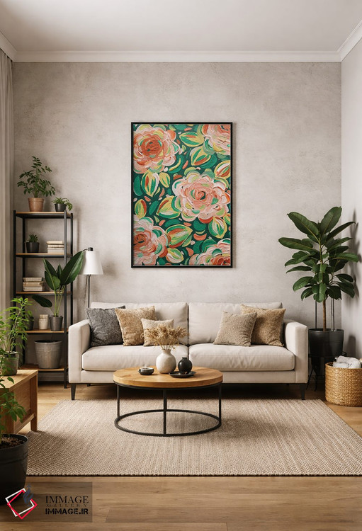 تابلو دکوراتیو گل های مرکباتی اثر کیتی برایانت - D2B