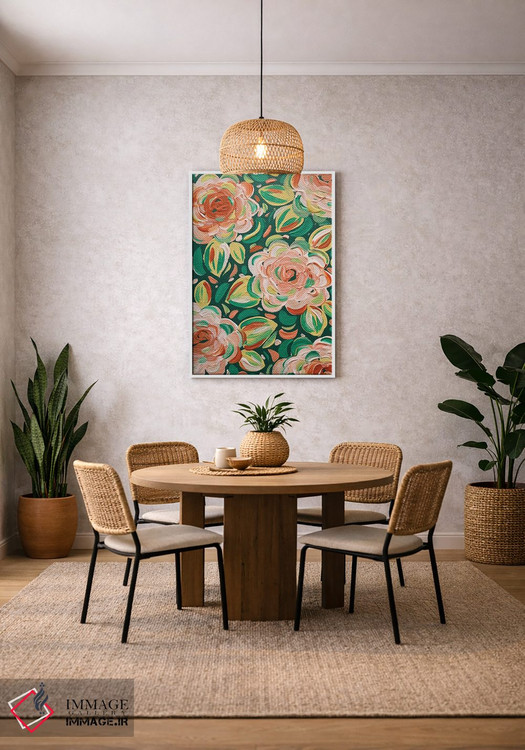 تابلو دکوراتیو گل های مرکباتی اثر کیتی برایانت - D3W