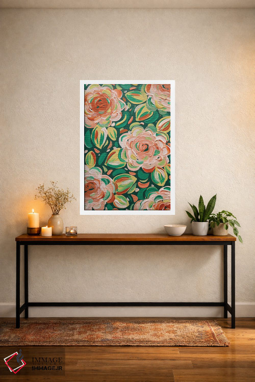 تابلو دکوراتیو گل های مرکباتی اثر کیتی برایانت - D4W