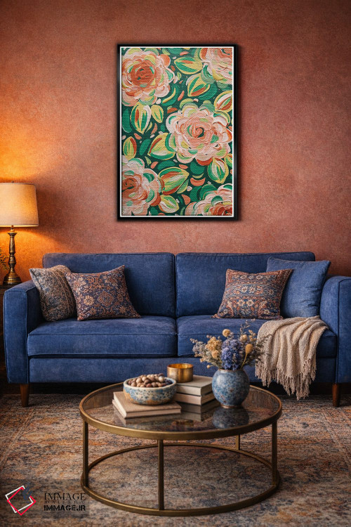 تابلو دکوراتیو گل های مرکباتی اثر کیتی برایانت - D5B