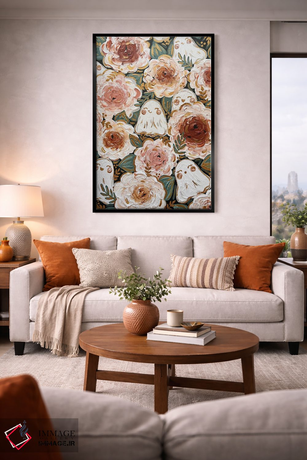 تابلو دکوراتیو ارواح پاییزی اثر کیتی برایانت - D2B