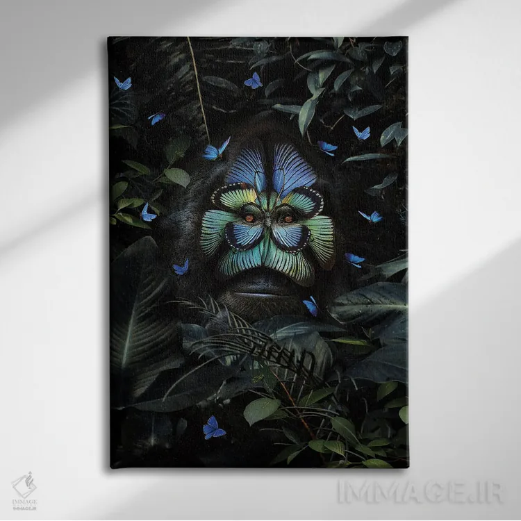 تابلو دکوراتیو دگردیسی اثر کارن کانتوک - نمای روبهرو روی دیوار