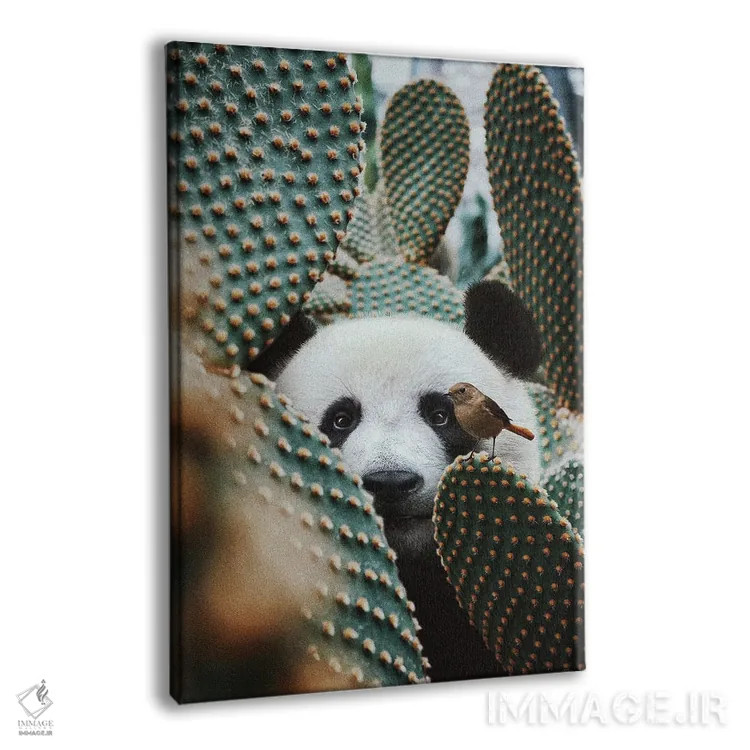 تابلو دکوراتیو روحم هنگام دیدنت لرزید اثر کارن کانتوک - نمای پرسپکتیو محصول