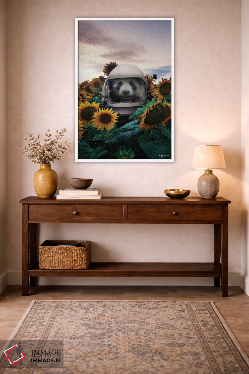 تابلو دکوراتیو می توانیم با هم گم شویم اثر کارن کانتوک - D2W