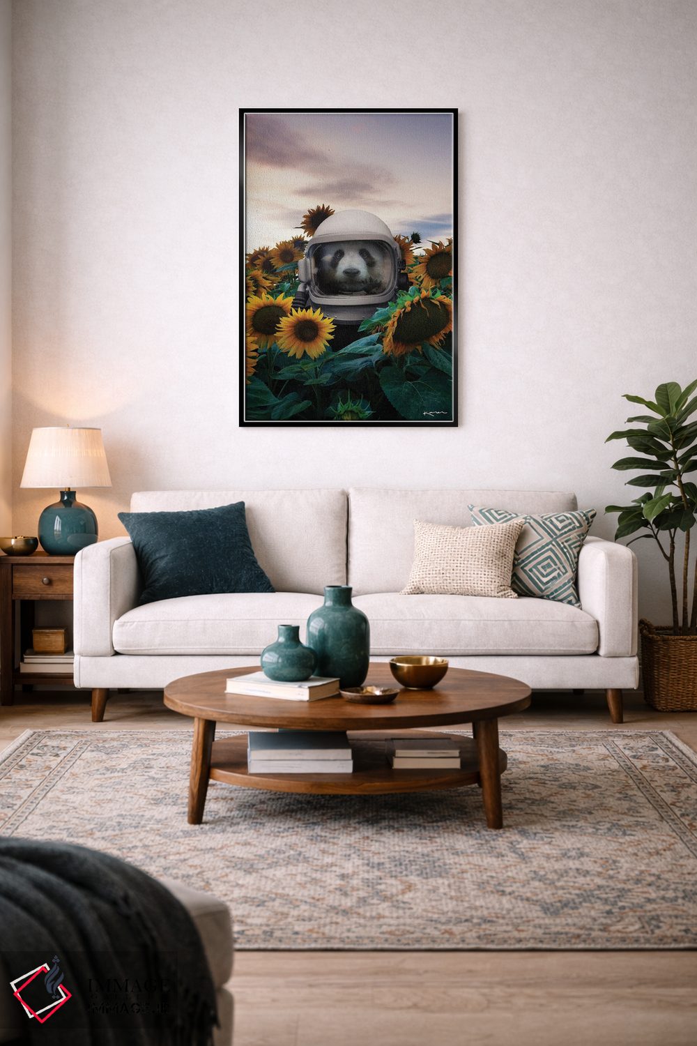 تابلو دکوراتیو می توانیم با هم گم شویم اثر کارن کانتوک - D4B