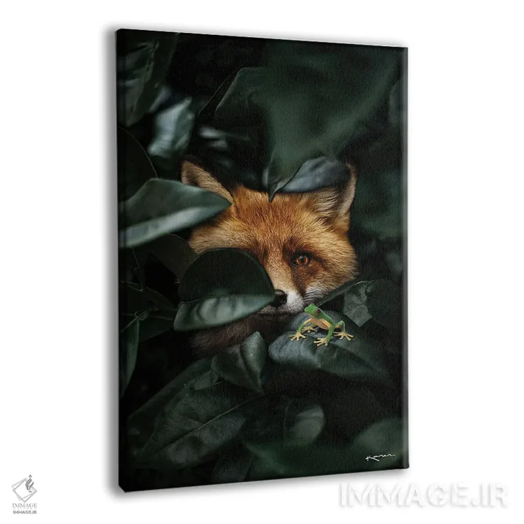 تابلو دکوراتیو قلبم را دوست دارم چون مال توست اثر کارن کانتوک - نمای پرسپکتیو محصول