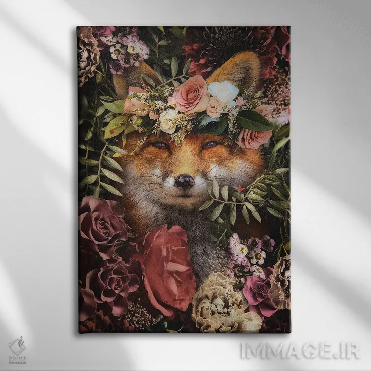 تابلو دکوراتیو به زیبایی شکسته اثر کارن کانتوک - نمای روبهرو روی دیوار