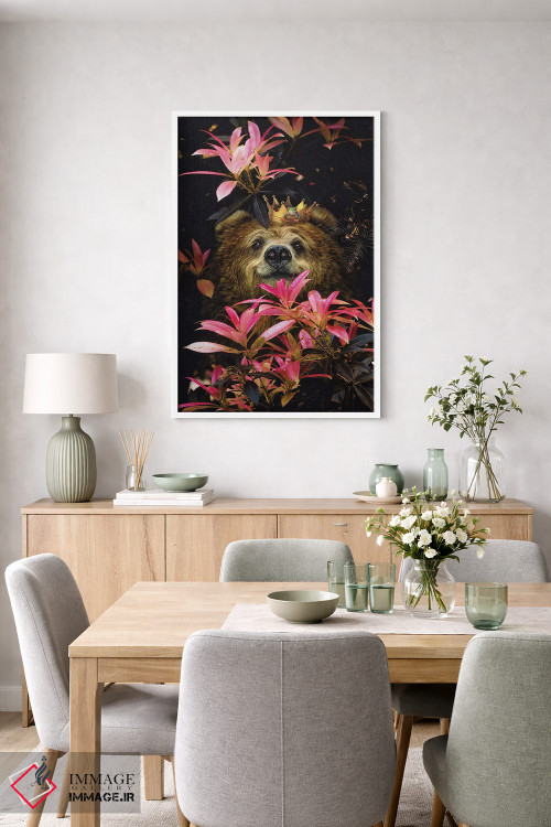 تابلو دکوراتیو عطرت مثل بی حس شدن درد است اثر کارن کانتوک - D5W