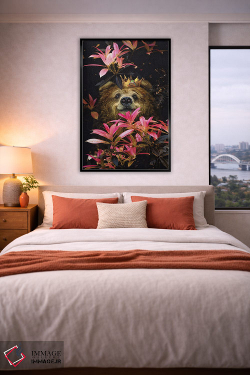 تابلو دکوراتیو عطرت مثل بی حس شدن درد است اثر کارن کانتوک - D4B