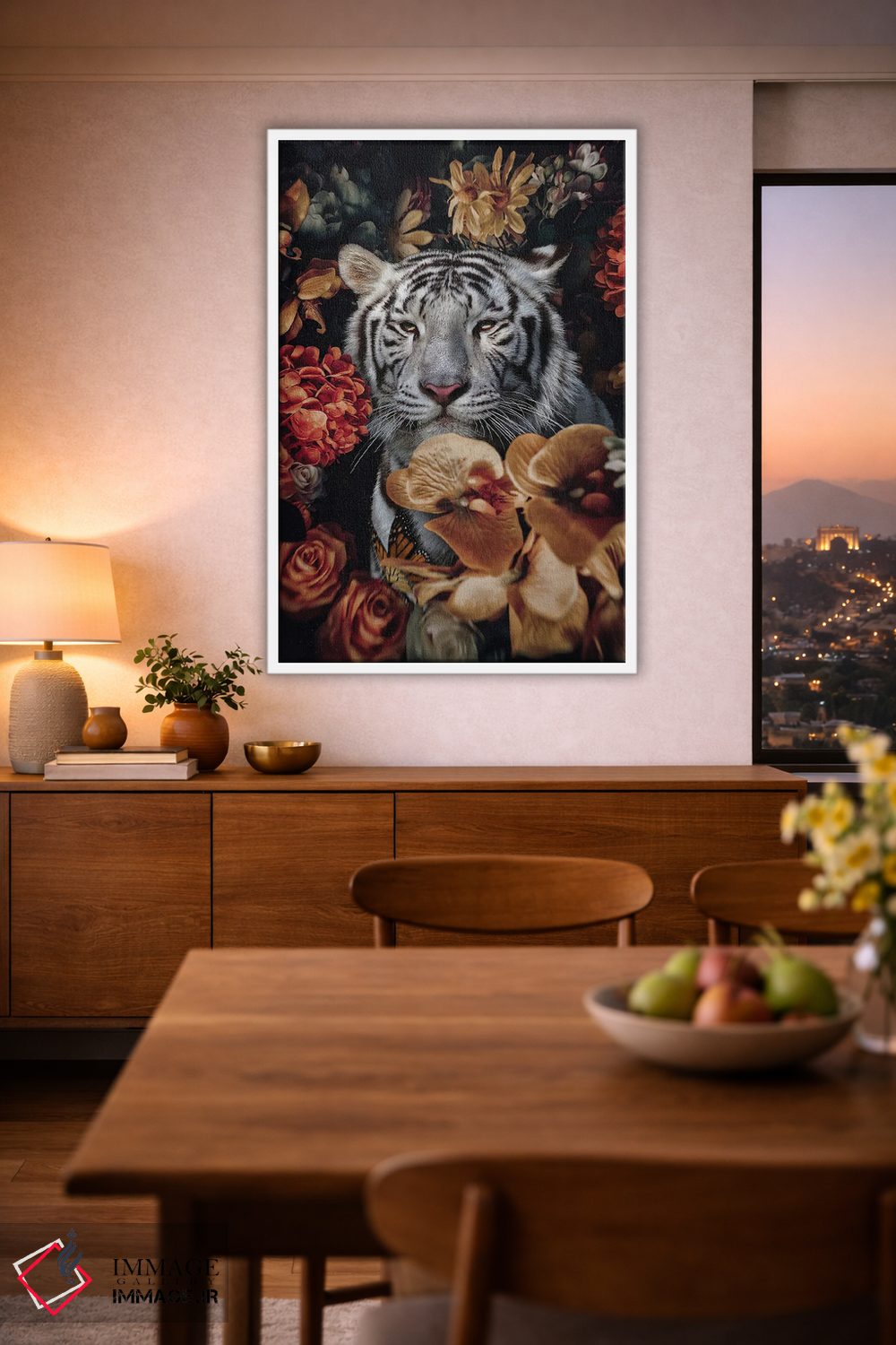 تابلو دکوراتیو به من عادت کن اثر کارن کانتوک - D2W