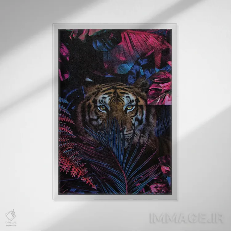 تابلو دکوراتیو حاضرم نه زندگی با تو بگذرانم اثر کارن کانتوک - نمای قابدار سفید