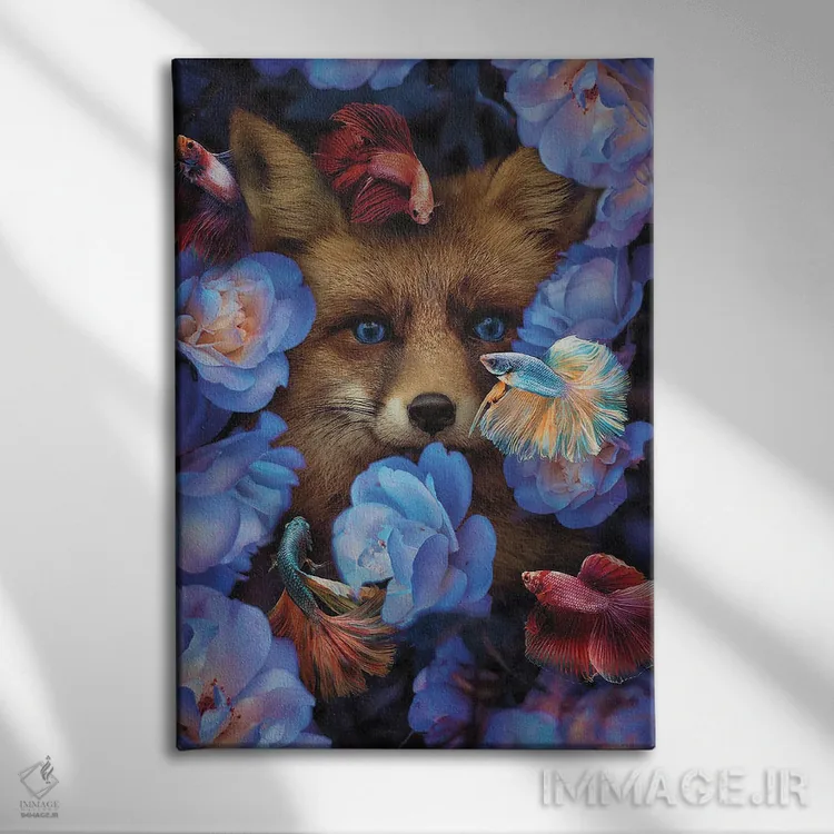 تابلو دکوراتیو بی آنکه دنبالت بگردم پیدایت کردم اثر کارن کانتوک - نمای روبهرو روی دیوار