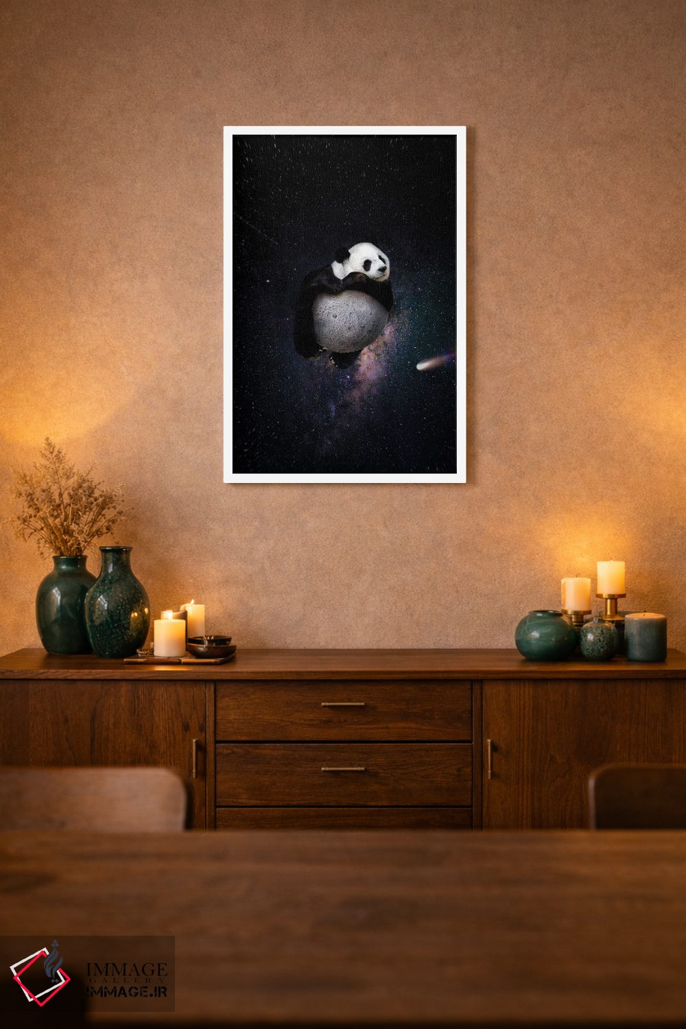 تابلو دکوراتیو مسافر روح اثر کارن کانتوک - D1W