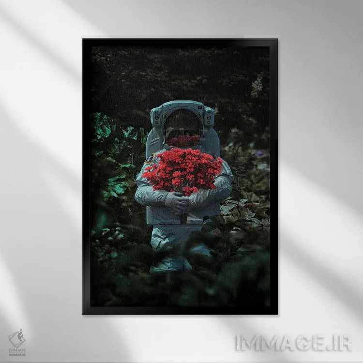 تابلو دکوراتیو تمام چیزی که می خواستم همه چیز بود اثر کارن کانتوک - نمای قابدار مشکی