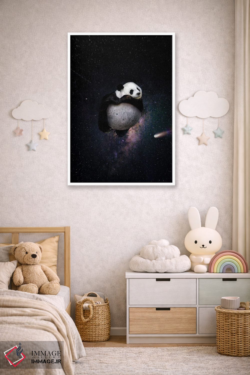 تابلو دکوراتیو مسافر روح اثر کارن کانتوک - D4W