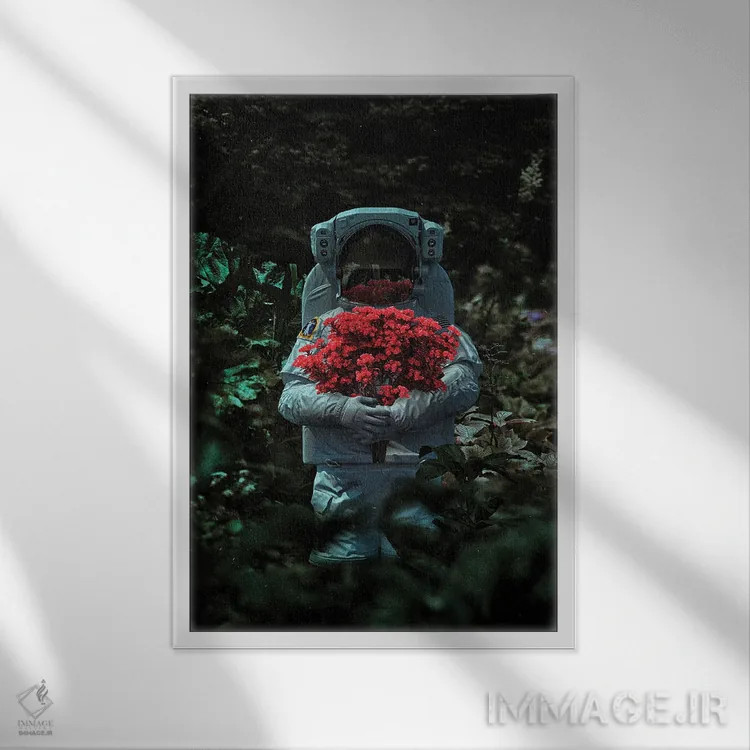 تابلو دکوراتیو تمام چیزی که می خواستم همه چیز بود اثر کارن کانتوک - نمای قابدار سفید