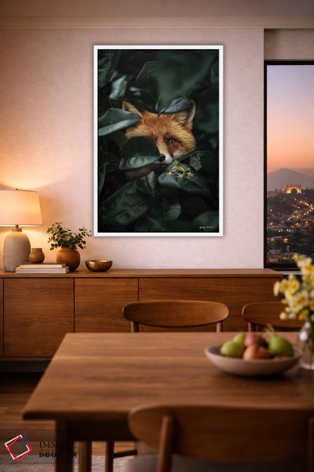 تابلو دکوراتیو قلبم را دوست دارم چون مال توست اثر کارن کانتوک - D1W