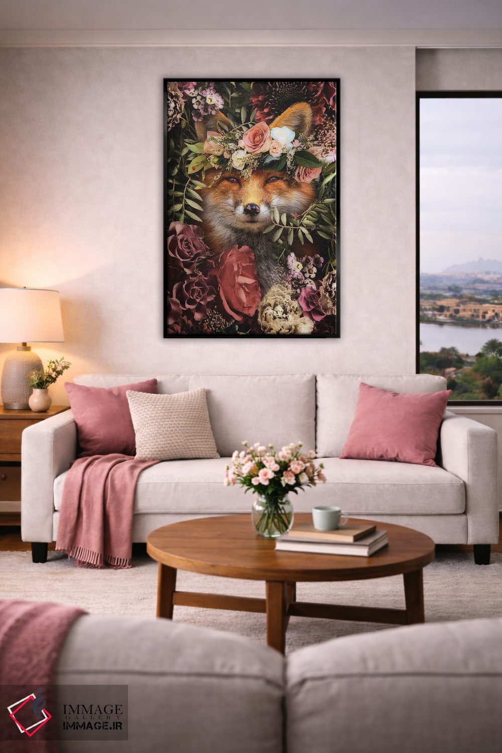 تابلو دکوراتیو به زیبایی شکسته اثر کارن کانتوک - D5B