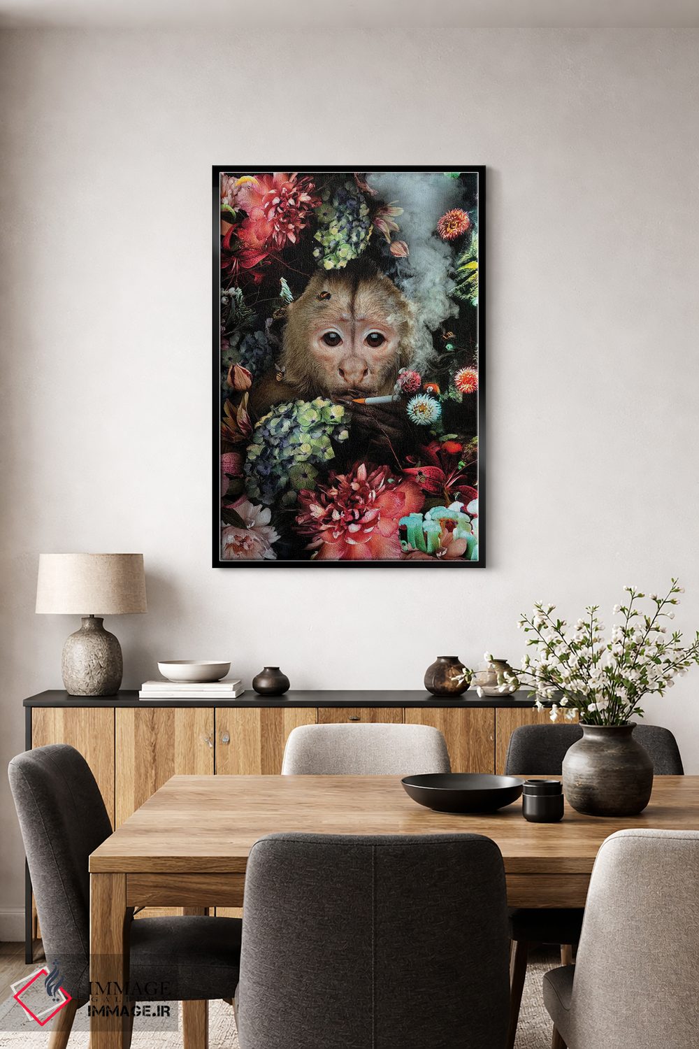 تابلو دکوراتیو تو عادت بد مورد علاقه منی اثر کارن کانتوک - D3B