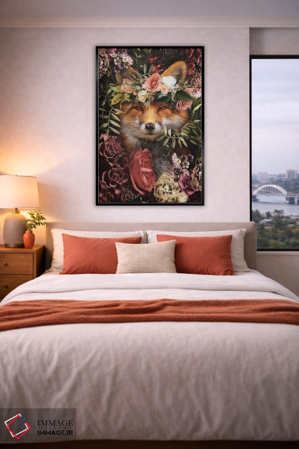 تابلو دکوراتیو به زیبایی شکسته اثر کارن کانتوک - D6B