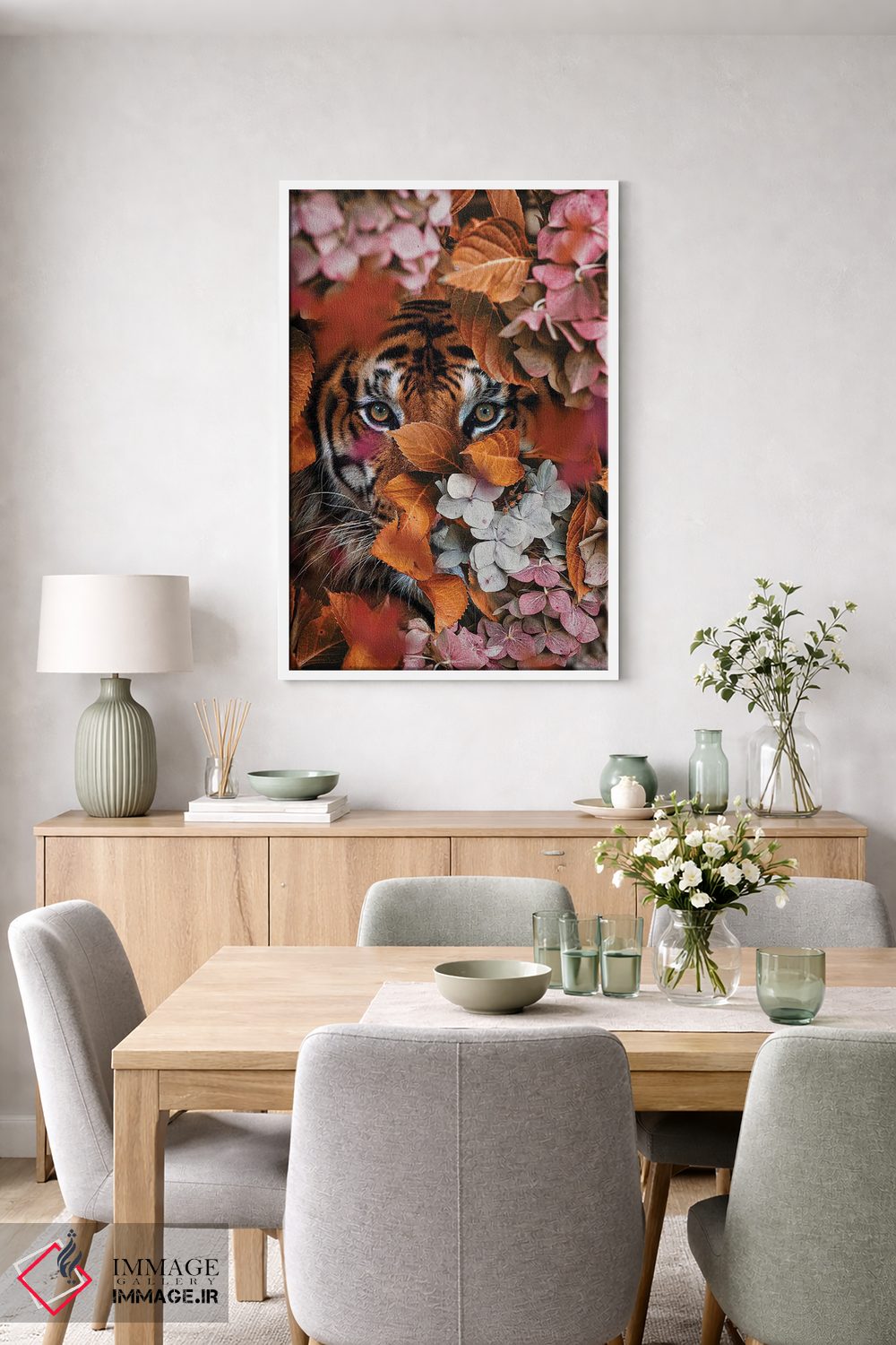 تابلو دکوراتیو هر بار عاشق می شوم اثر کارن کانتوک - D6W