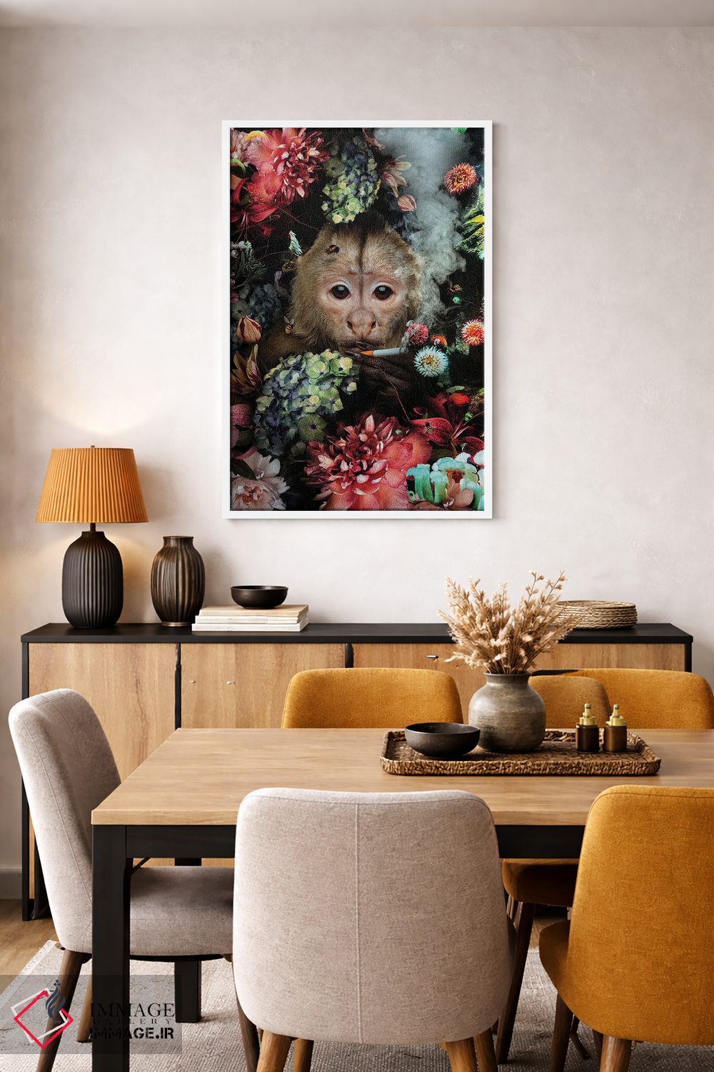 تابلو دکوراتیو تو عادت بد مورد علاقه منی اثر کارن کانتوک - D5W