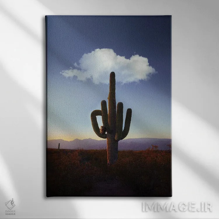 تابلو دکوراتیو هی رفیق! اثر کارن کانتوک - نمای روبهرو روی دیوار