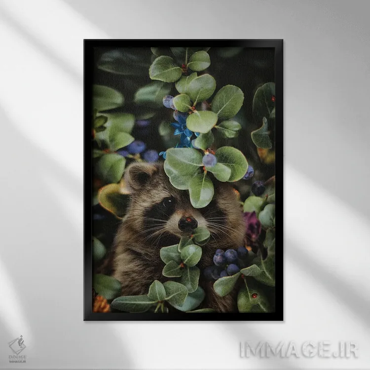 تابلو دکوراتیو منتظر بهشت نباش تا شکوفا شوی اثر کارن کانتوک - نمای قابدار مشکی