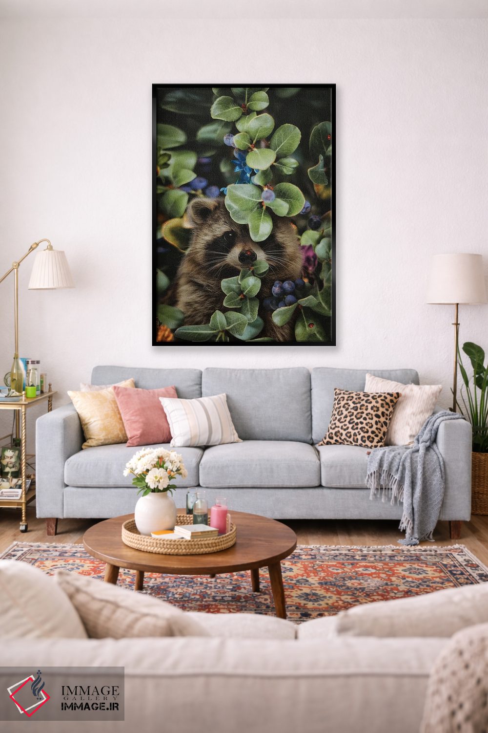 تابلو دکوراتیو منتظر بهشت نباش تا شکوفا شوی اثر کارن کانتوک - D2B