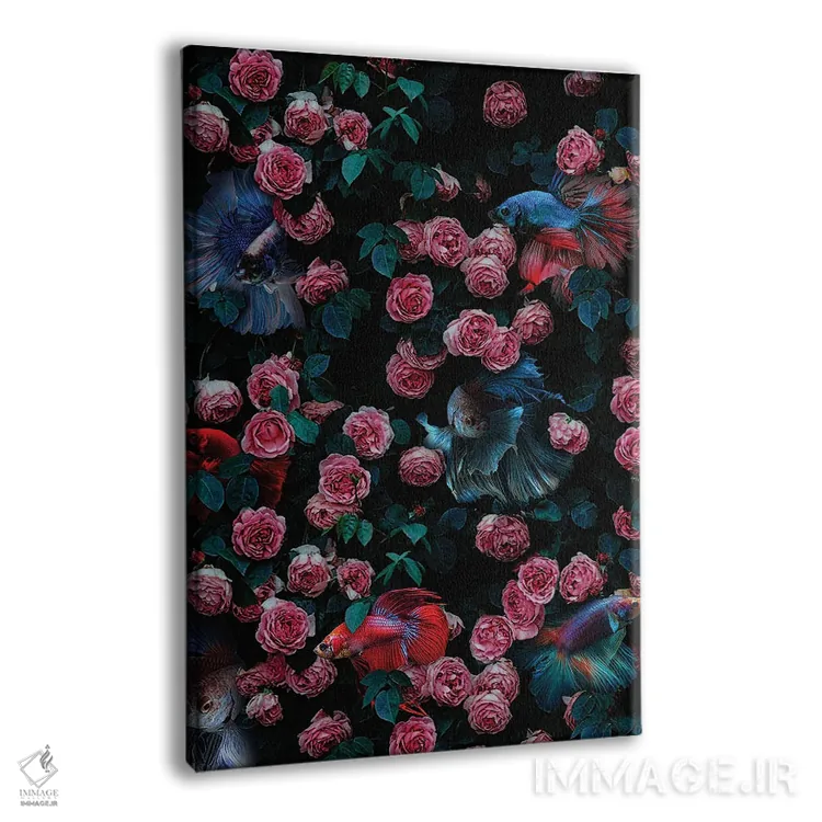 تابلو دکوراتیو همه چیز خیلی زیاد شده اثر کارن کانتوک - نمای پرسپکتیو محصول