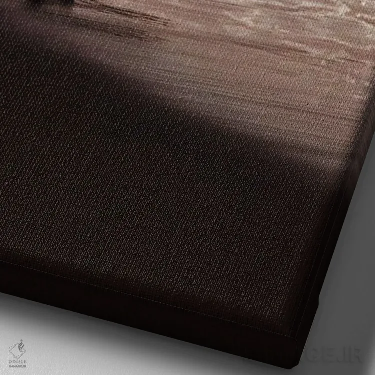 تابلو دکوراتیو عادی جدید اثر کارن کانتوک - نمای نزدیک بافت بوم