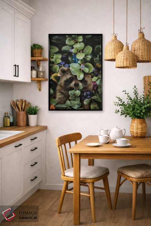 تابلو دکوراتیو منتظر بهشت نباش تا شکوفا شوی اثر کارن کانتوک - D6B