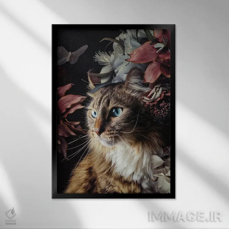 تابلو دکوراتیو تو از همه زیباتری اثر کارن کانتوک - نمای قابدار مشکی