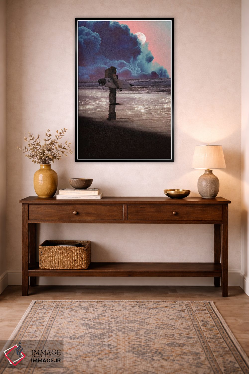 تابلو دکوراتیو عادی جدید اثر کارن کانتوک - D4B