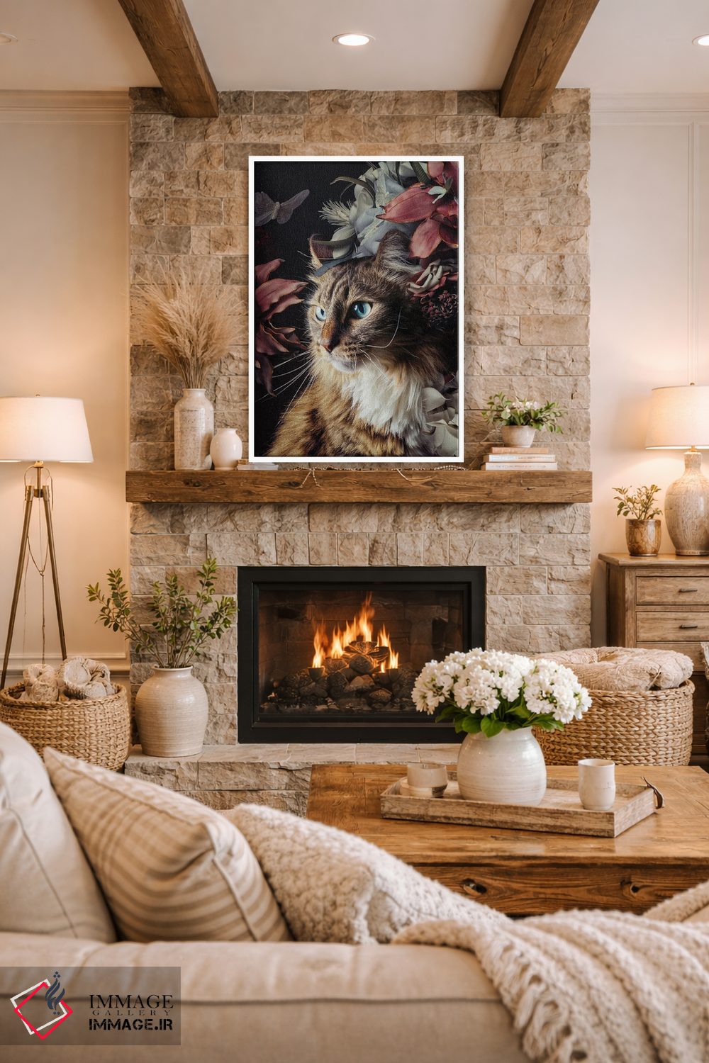 تابلو دکوراتیو تو از همه زیباتری اثر کارن کانتوک - D1W