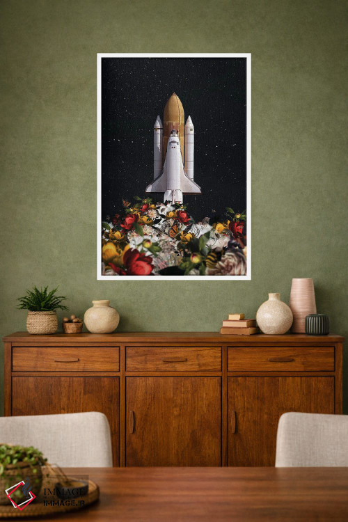 تابلو دکوراتیو راه برگشتم به تو را پیدا می کنم اثر کارن کانتوک - D1W