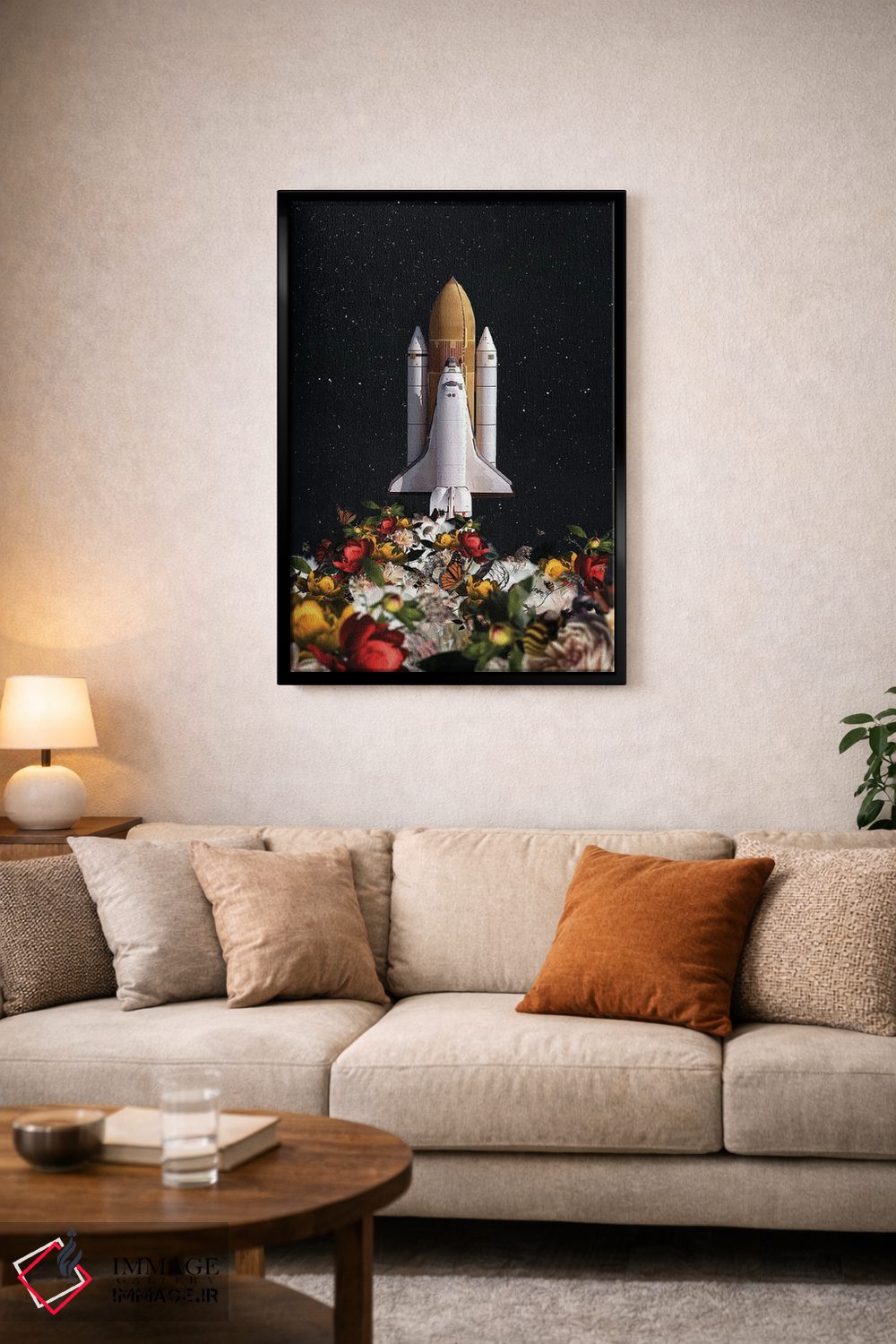 تابلو دکوراتیو راه برگشتم به تو را پیدا می کنم اثر کارن کانتوک - D4B