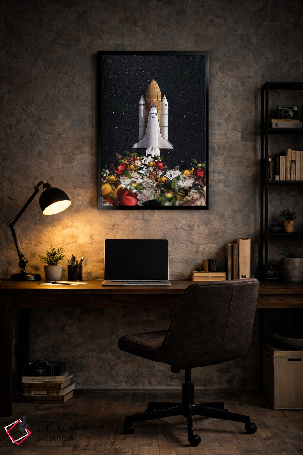 تابلو دکوراتیو راه برگشتم به تو را پیدا می کنم اثر کارن کانتوک - D6B