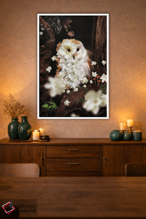 تابلو دکوراتیو ساخته شده از هزاران احساس کوچک اثر کارن کانتوک - D1W