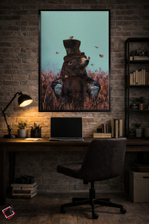 تابلو دکوراتیو وجودت الهام بخش رویاهایم است اثر کارن کانتوک - D4B