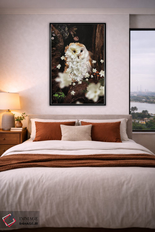 تابلو دکوراتیو ساخته شده از هزاران احساس کوچک اثر کارن کانتوک - D5B