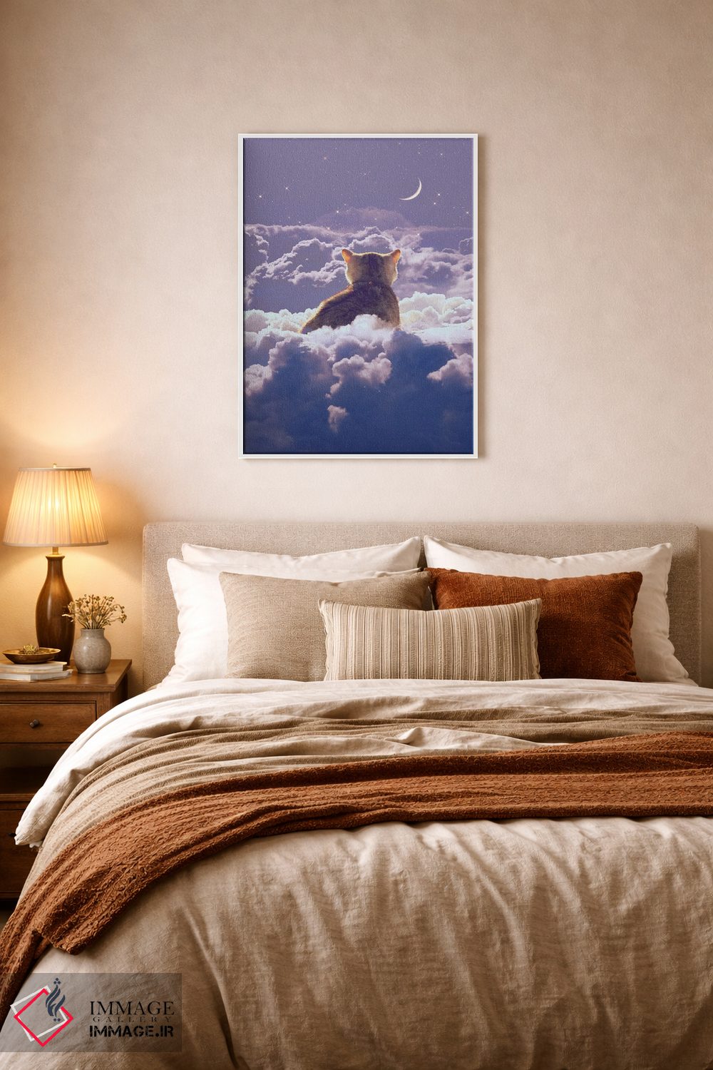 تابلو دکوراتیو کاش می دانستی اثر کارن کانتوک - D5W