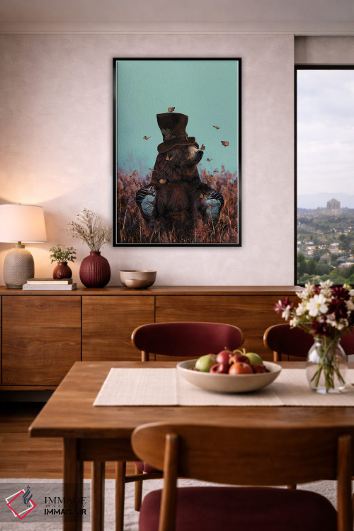 تابلو دکوراتیو وجودت الهام بخش رویاهایم است اثر کارن کانتوک - D5B