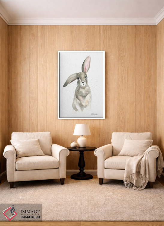 تابلو دکوراتیو گوش دراز اثر کیرستن دیل - D2W