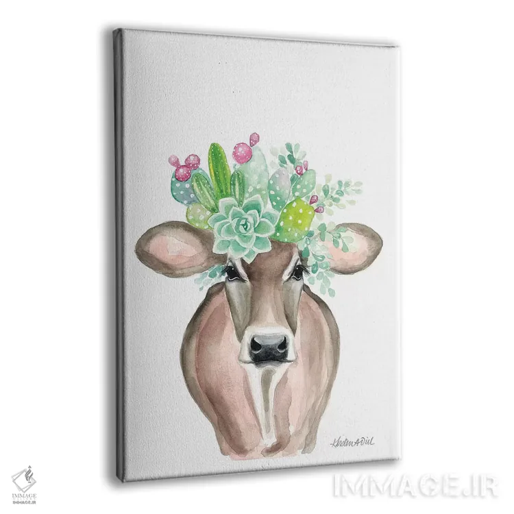 تابلو مدرن فریدا اثر کیرستن دیل - نمای پرسپکتیو محصول