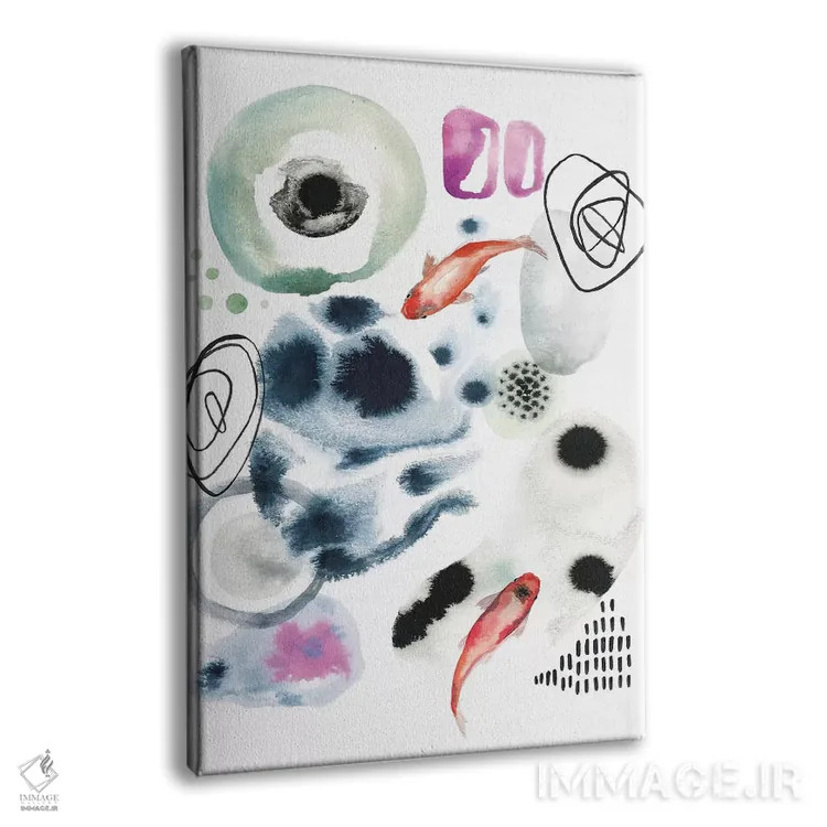 تابلو دکوراتیو کوی I اثر کیرستن دیل - نمای پرسپکتیو محصول