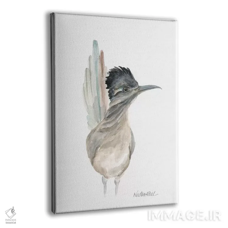 تابلو دکوراتیو دونده جاده اثر کیرستن دیل - نمای پرسپکتیو محصول