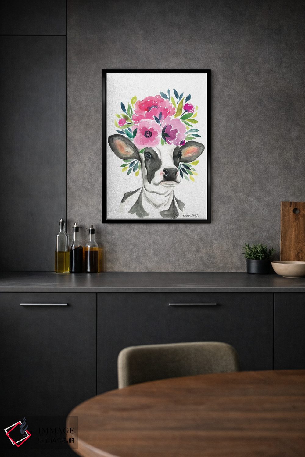 تابلو دکوراتیو لولابل اثر کیرستن دیل - D1B