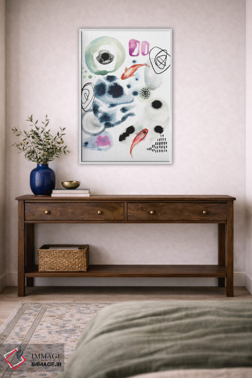 تابلو دکوراتیو کوی I اثر کیرستن دیل - D2W