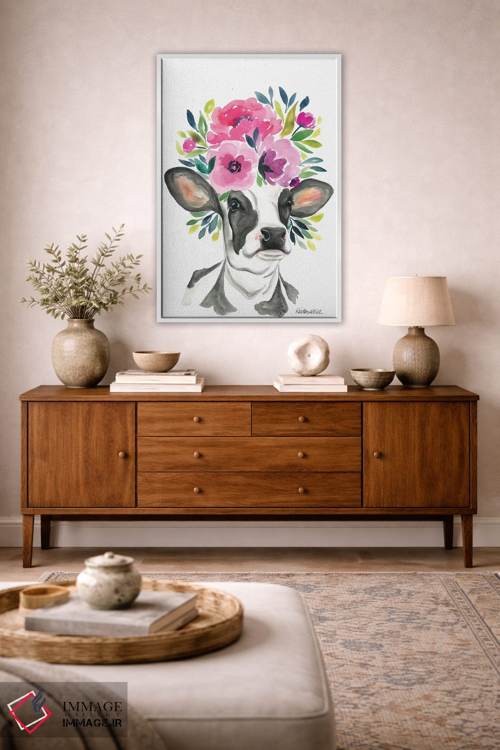 تابلو دکوراتیو لولابل اثر کیرستن دیل - D3W